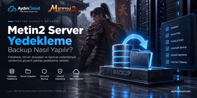 Metin2 server yedekleme ve backup sistemi