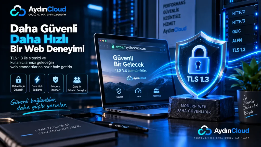 TLS 1.3 ile daha güvenli ve hızlı HTTPS web deneyimi