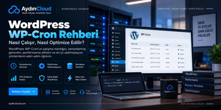 WordPress WP-Cron Nedir? Nasıl Çalışır ve Optimize Edilir?